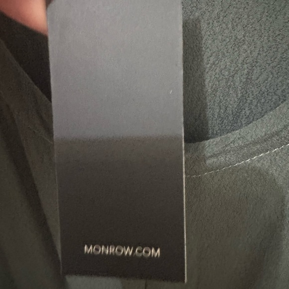 Monrow Crepe Long Sleeve Jumpsuit Size XS - Picture 5 of 6